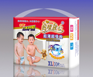 供應媽咪放心紙尿褲大包裝