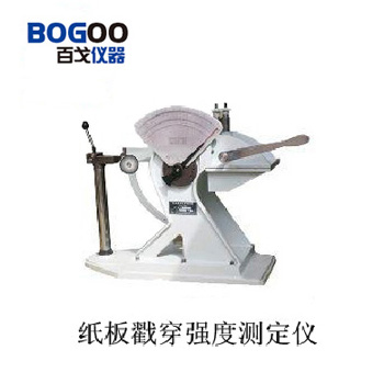 供應山東紙板戳穿強度測定儀廠家（百戈儀器）(圖)