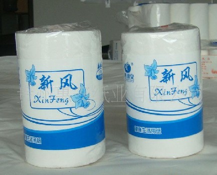 供應藍色新牽HA-021衛生紙