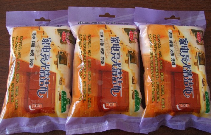 供應家電亮光布20片裝、潔凈、抑菌、光亮、芳香