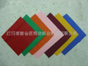 彩色餐巾紙染色餐巾紙Paper-napkin