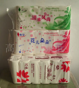 專業生產優質的100%純木漿衛生紙卷紙廁紙