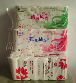 批發花兒朵朵各種賓館專用卷紙衛生紙