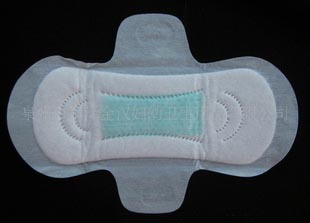 供應護翼加綠心(負離子)衛生護墊