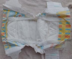 供應(yīng)高端彈力側(cè)腰圍和彈力后腰圍嬰兒紙尿褲