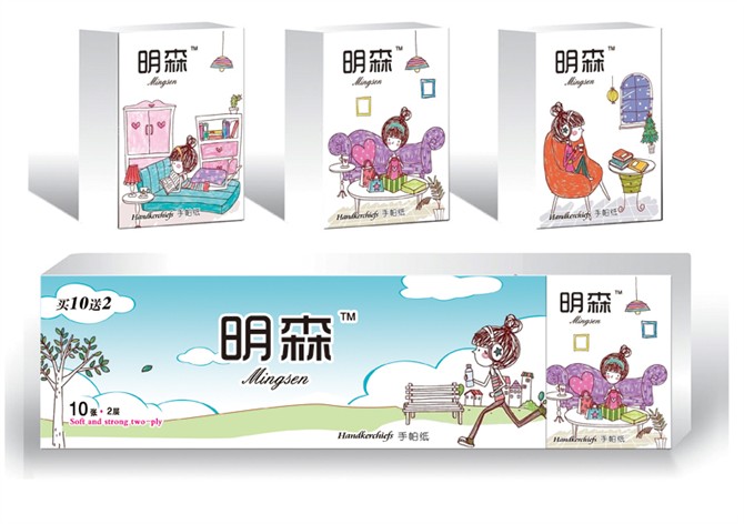 供應明森手帕紙