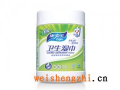 30抽桶裝衛生濕巾