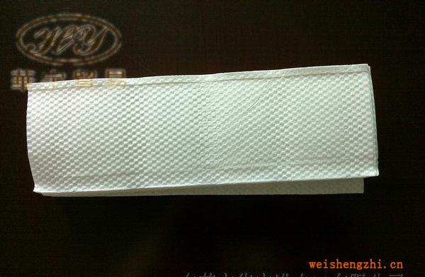 供應23×23cm200張40克白色再生N折擦手