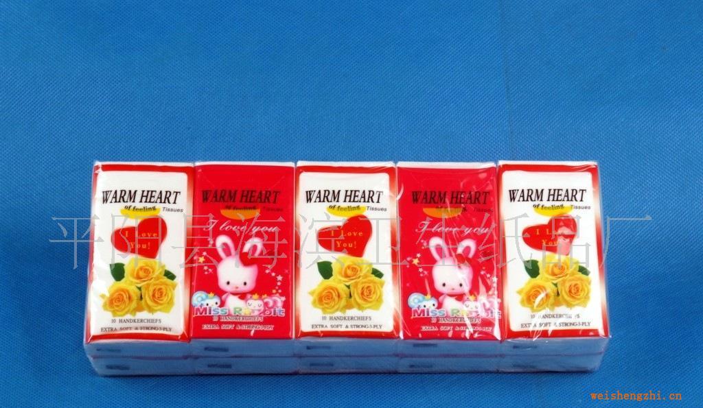 廠家直銷100%純木漿外貿手帕紙