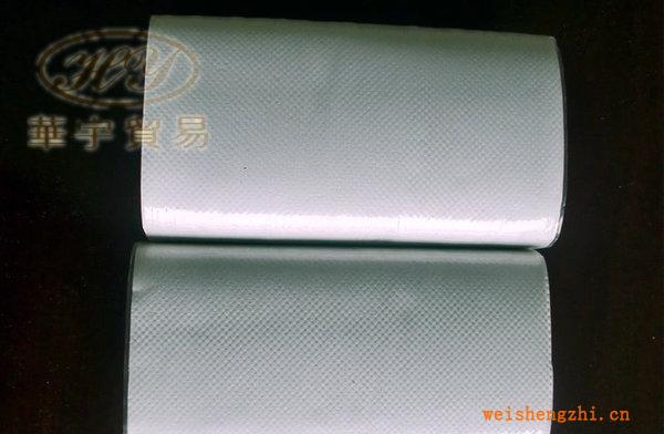 供應40g單層生活用紙白色再生漿V折擦手紙