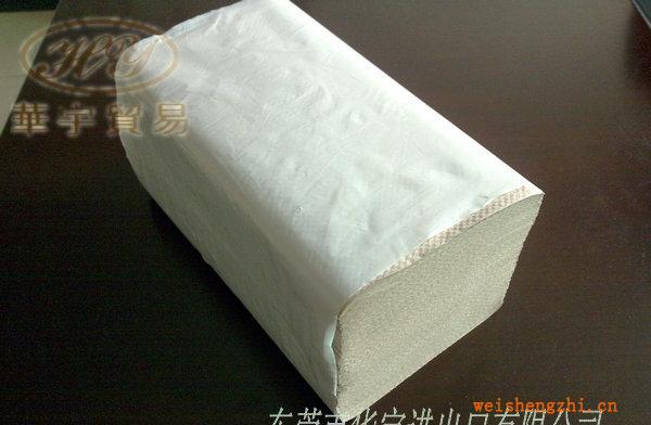 供應255*230棕色再生V折擦手紙