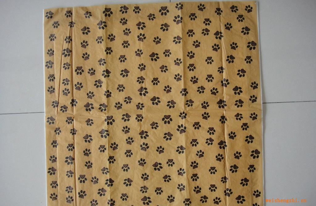 供應印花一次性寵物尿墊(PE底膜印花）