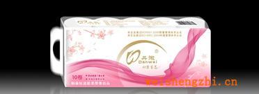 供應丹微實芯三層卷紙衛生紙廠家批發H302