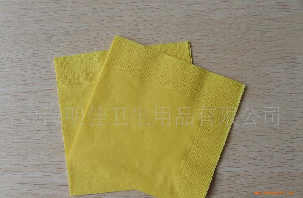 促銷各種規格和顏色進口彩色餐巾紙口布彩色紙