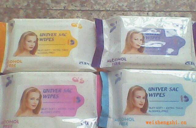 10片20片裝外貿出口美女清潔濕巾