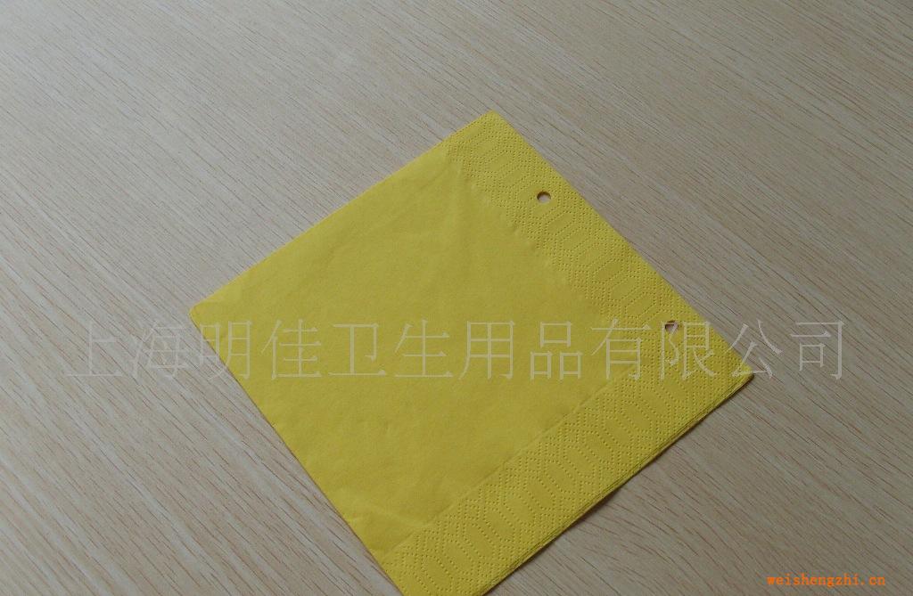 促銷各種純顏色進口彩色餐巾紙素色餐巾紙口布