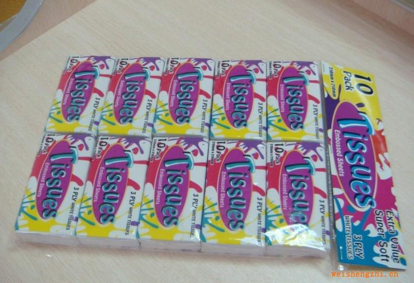 廠方直供優質卡頭標準家用手帕紙