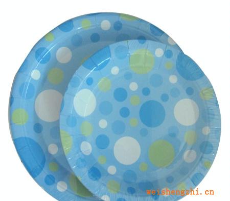 供應派對紙盤生日紙盤圣誕紙盤花草紙盤情人節紙盤一次性紙盤