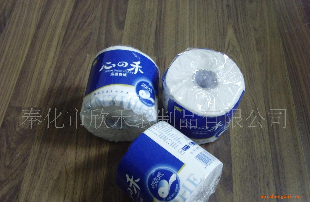 浙江寧波紙巾奉化欣禾紙業心之禾150克卷紙衛生餐巾紙紙品批發