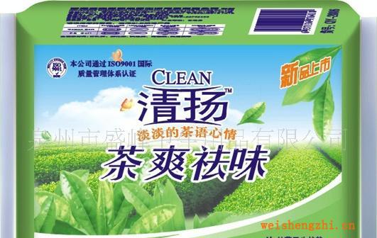 廠家直銷《清揚系列》茶爽祛味30片絲薄網護墊