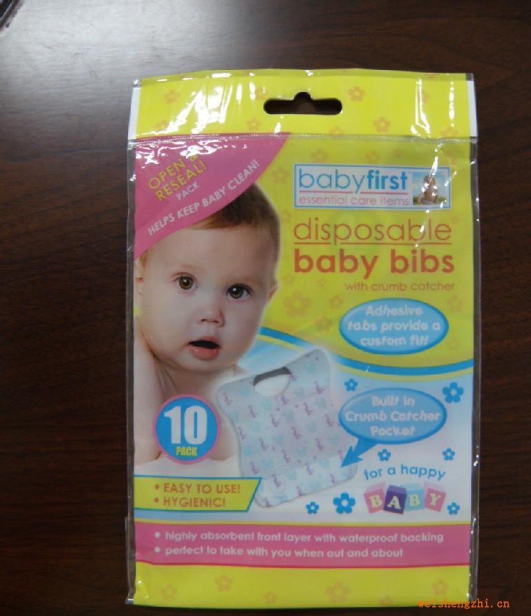 生產加工一次性口水圍兜/口水巾