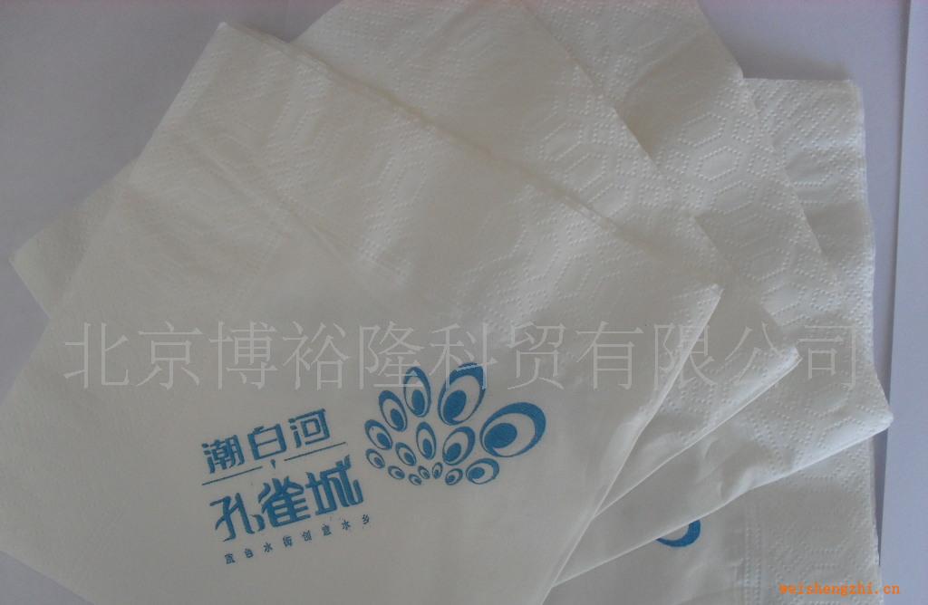 供應廣告彩印餐巾紙