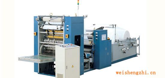 定制各種排數三折上膠復合擦手紙機