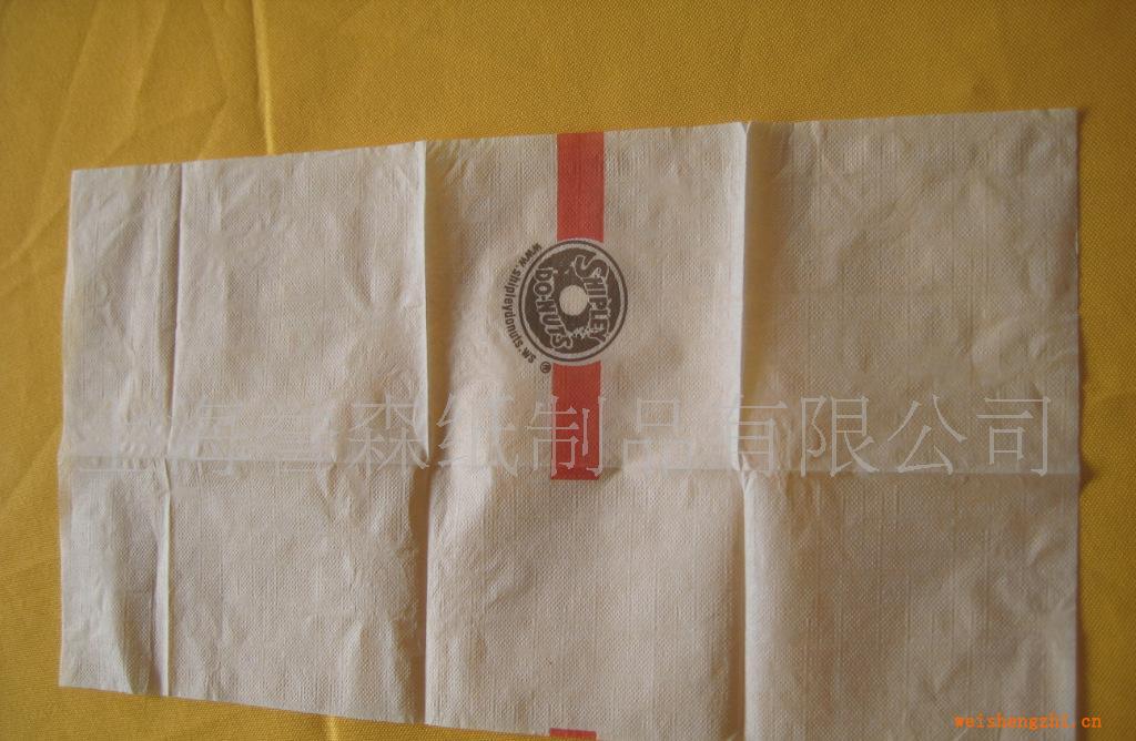 【衛(wèi)生環(huán)?！窟M(jìn)口原生木漿錯(cuò)位折疊餐巾紙定牌餐巾紙歡迎訂購(gòu)