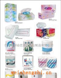 衛生紙，盒裝面巾紙，抹手紙，各式紙巾，餐巾紙