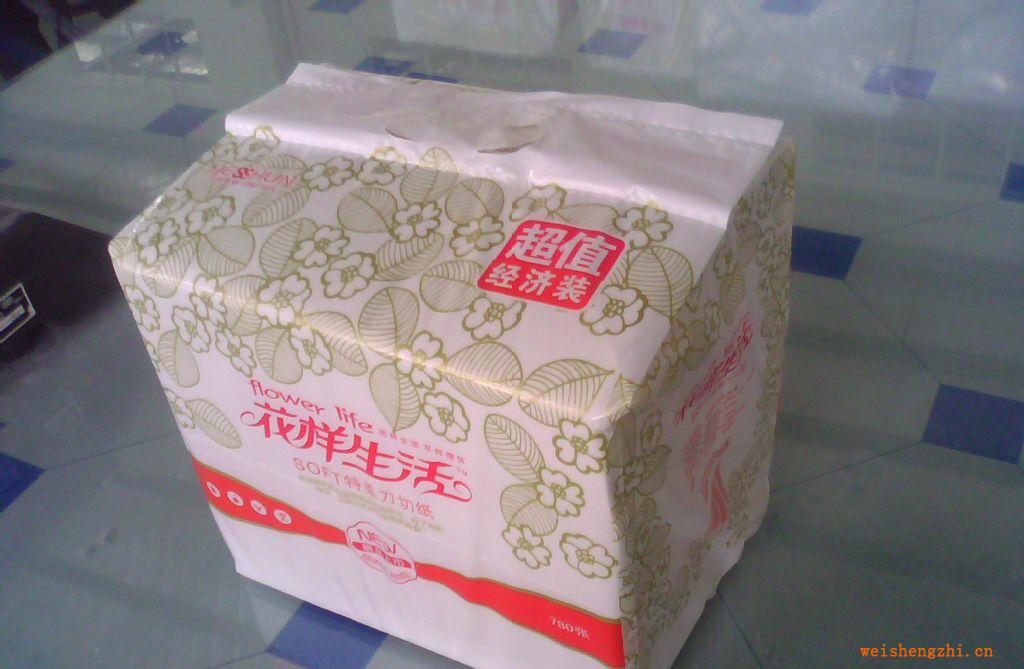 花樣生活特柔刀切紙780張平板衛生紙衛生紙刀切紙