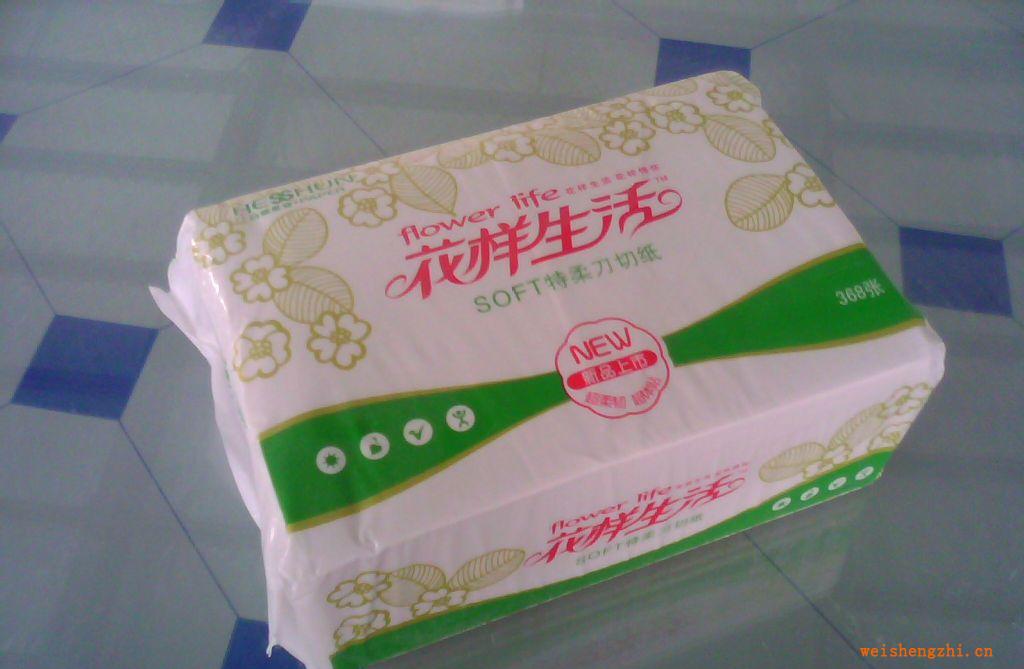 花樣生活特柔刀切紙368張平板衛生紙衛生紙刀切紙