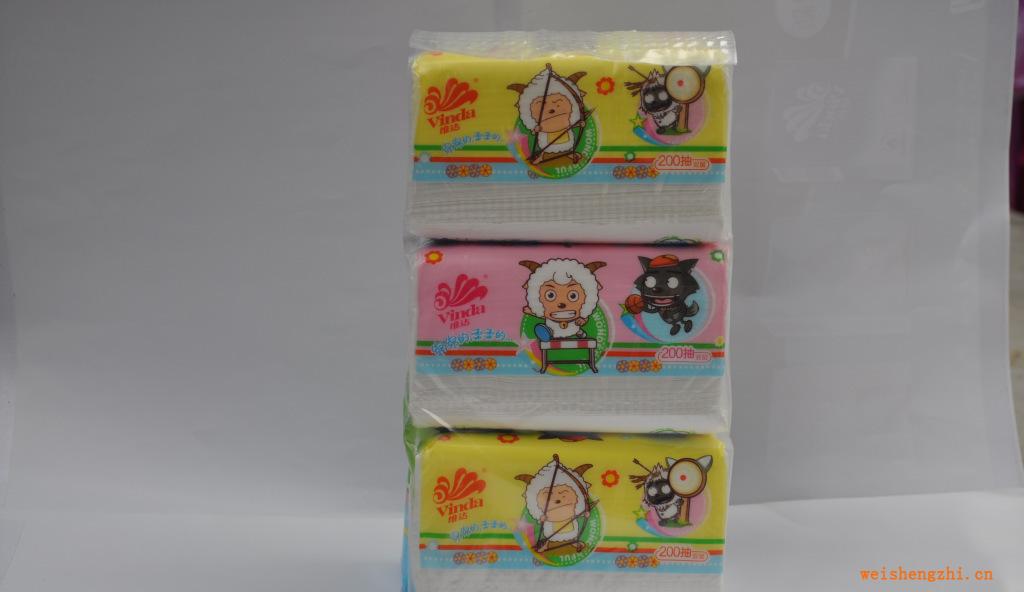 維達喜羊羊200抽抽紙