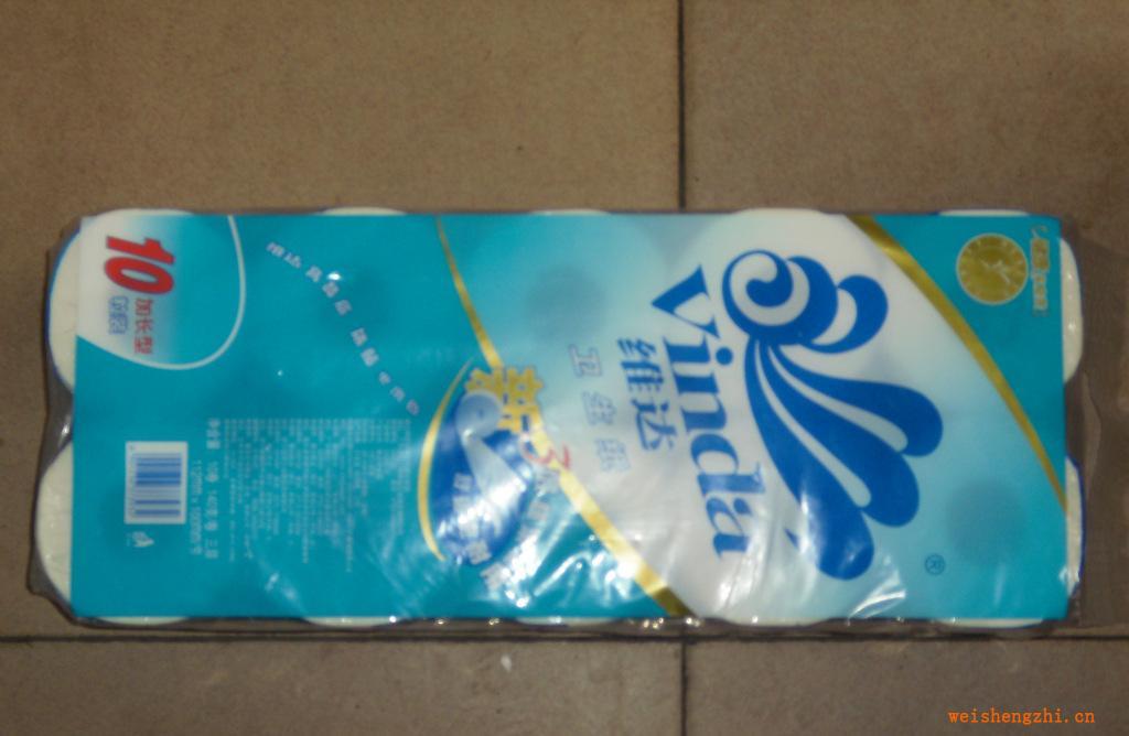 廠家優惠供應維達140克加長型衛生紙/卷紙