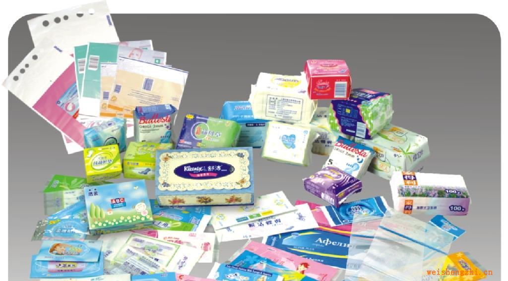 供衛生巾棉包裝，酒店清潔消毒濕巾袋，凹凸扣袋，床墊袋，口罩袋