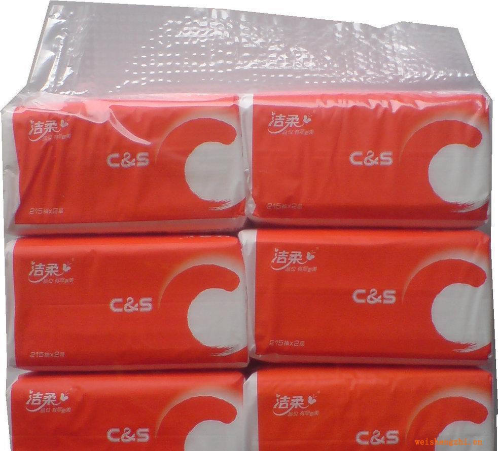 潔柔國際版6包裝軟抽