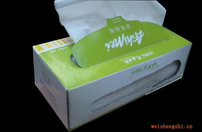 供應(yīng)盒裝迷你廣告紙巾抽紙按客戶要求廣告加工定制來料加工