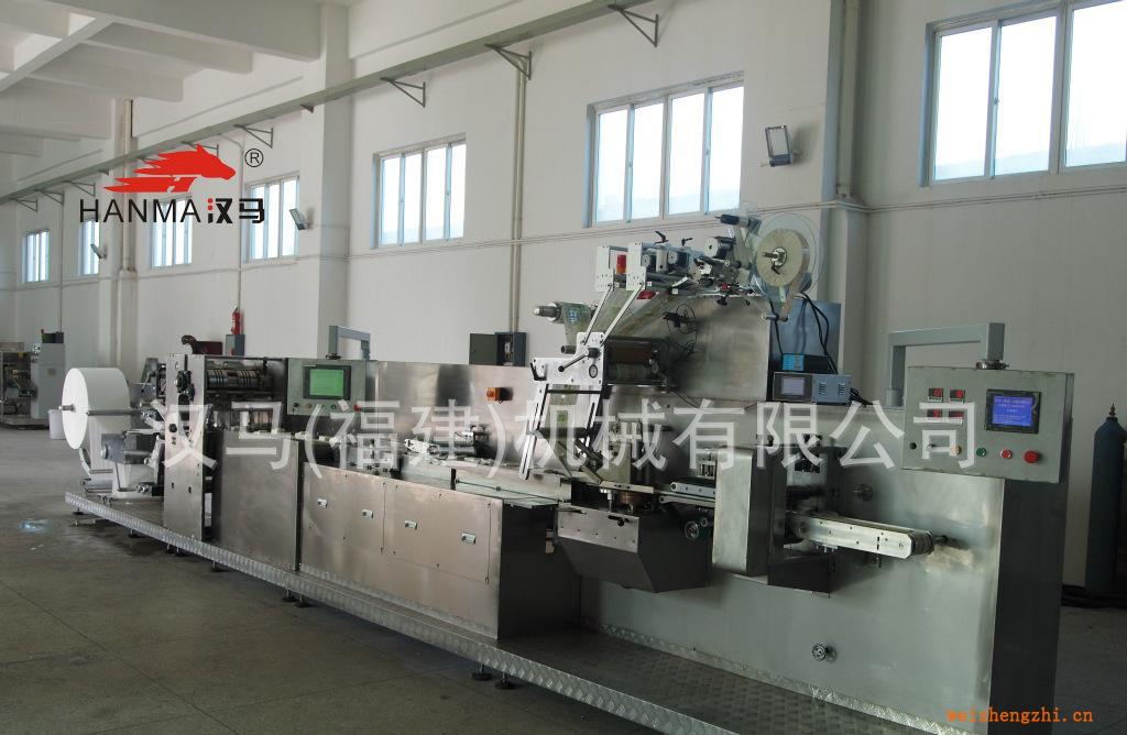 供應濕巾生產線HM-2600全自動多片裝高速濕巾機