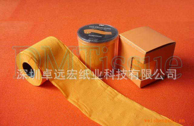 新穎彩色衛生紙/染色衛生紙/橙色衛生紙