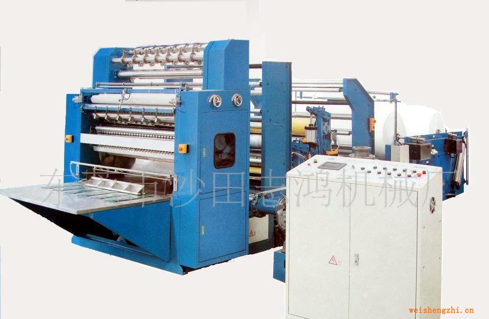 供應盒裝面巾機、餐巾機、高速擦手紙機、復卷機