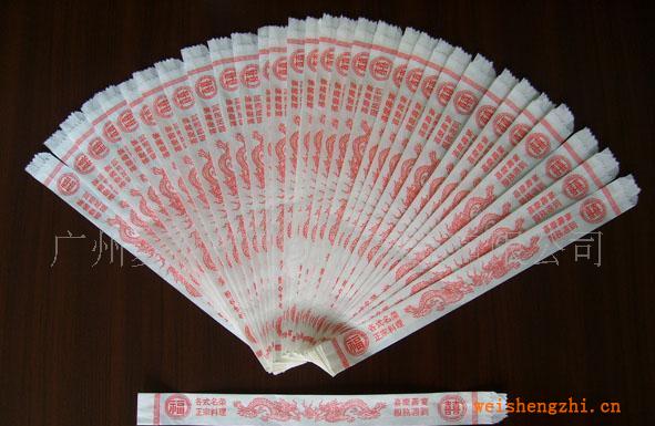 供應筷子袋(chopstickbag)、食品紙袋