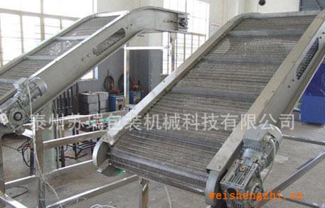 不銹鋼網帶輸送機　揚州網帶輸送機
