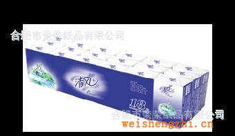 供應清風紙巾/清風面巾紙/清風藍色風車2層*18包迷你紙手帕