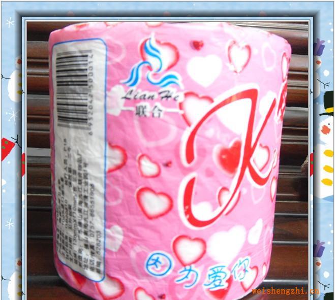 “吻妮牌”三層衛生紙【因為愛你，所以吻妮】