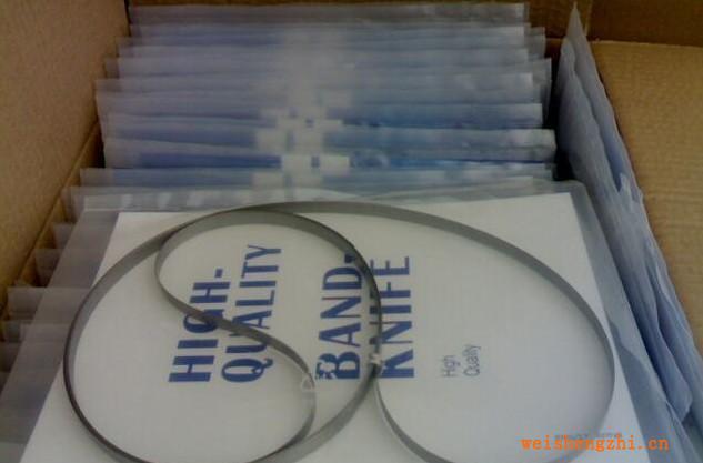 供應加工訂做優質進口SK5料海棉加工工業刀帶SK5BandKnife