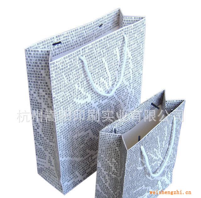 杭州嵩陽供應紙袋服裝紙袋手提袋