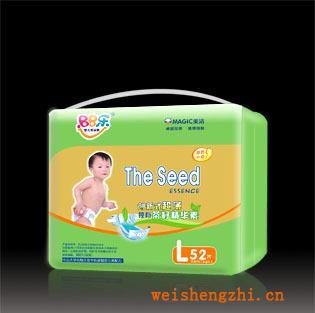 茶籽專利防紅屁屁紙尿褲/立體護圍/超極薄/魔術扣/彈性腰圍/透氣