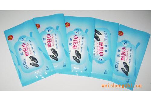 供應(yīng)擦鞋巾包裝袋/PE濕巾包裝袋/CPP復(fù)合包裝袋
