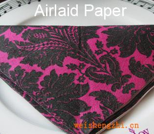 藝術圖騰印刷無塵紙新奇特印刷紙餐巾優質彩色印花紙餐巾