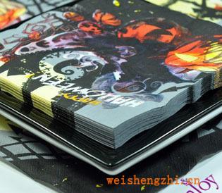 節日紙巾彩色印刷餐巾紙面巾紙高檔餐巾紙