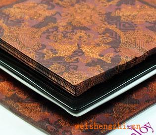 外貿紙巾彩色印刷餐巾紙定制印花紙巾彩色印刷紙手帕